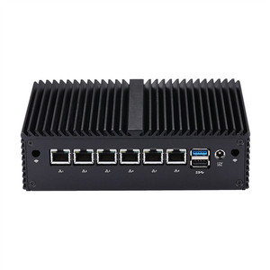Qotom Intel J1900 CPU 6 Gigabit LAN pfsense PC Disponible en múltiples tipos de enchufe Mini PC Firewall - Product Image 2
