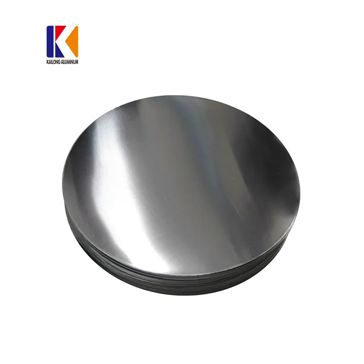 Círculo de aluminio giratorio/disco/oblea/placa de hoja redonda 3003 h12 para utensilios de cocina