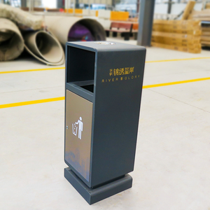 Son Trend kamu Metal çöp atık çöp kutusu çöp tenekesi çöp kutusu çöp çöp depolama Can - Product Image 6