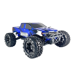 1/10 Nitro VRX гоночный Радиоуправляемый монстр грузовик 4WD 18 Двигатель с двумя скоростями дорожных сил экспертный Радиоуправляемый автомобиль шины пульт дистанционного управления для автомобилей - Product Image 3