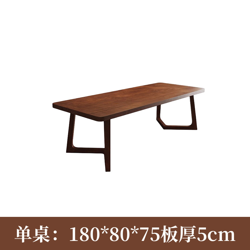 Table unique: 180*80*75 épaisseur de la plaque 5cm