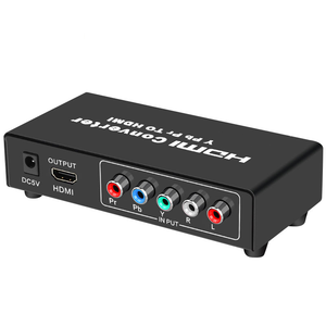 ตัวแปลงสัญญาณ HDMI แบบ RCA RGB คอมโพเนนต์รองรับวิดีโอ HD สำหรับ DVD PSP XBOX PS2ไปยังจอภาพ HDTV และโปรเจคเตอร์