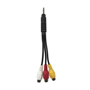 3.5mm 1/3 <strong>AV</strong> Mother Audio Converter <strong>Cable</strong> Revolution Three 3.5 Audio &amp; Video <strong>Cables</strong>