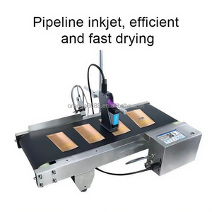Schneller Versand Automatischer UV-Tinten strahl drucker Drucken Sie verschiedene Punktmatrix-Schriftarten zum Codieren von Informationen Verpackungs beutel Plastik flaschen - Product Image 4