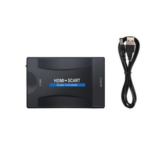 1080P Video Audio <strong>Adapter</strong> HDTV <strong>to</strong> <strong>Scart</strong> Power Upscale AV Signal HD Receiver Video Splitters &amp; Converters - Product Image 2