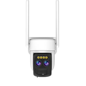 Солнечная система безопасности 4MP зум уличная Wi-Fi камера обнаружения 10000mAh батарея камера PTZ двойной объектив wifi камера - Product Image 5