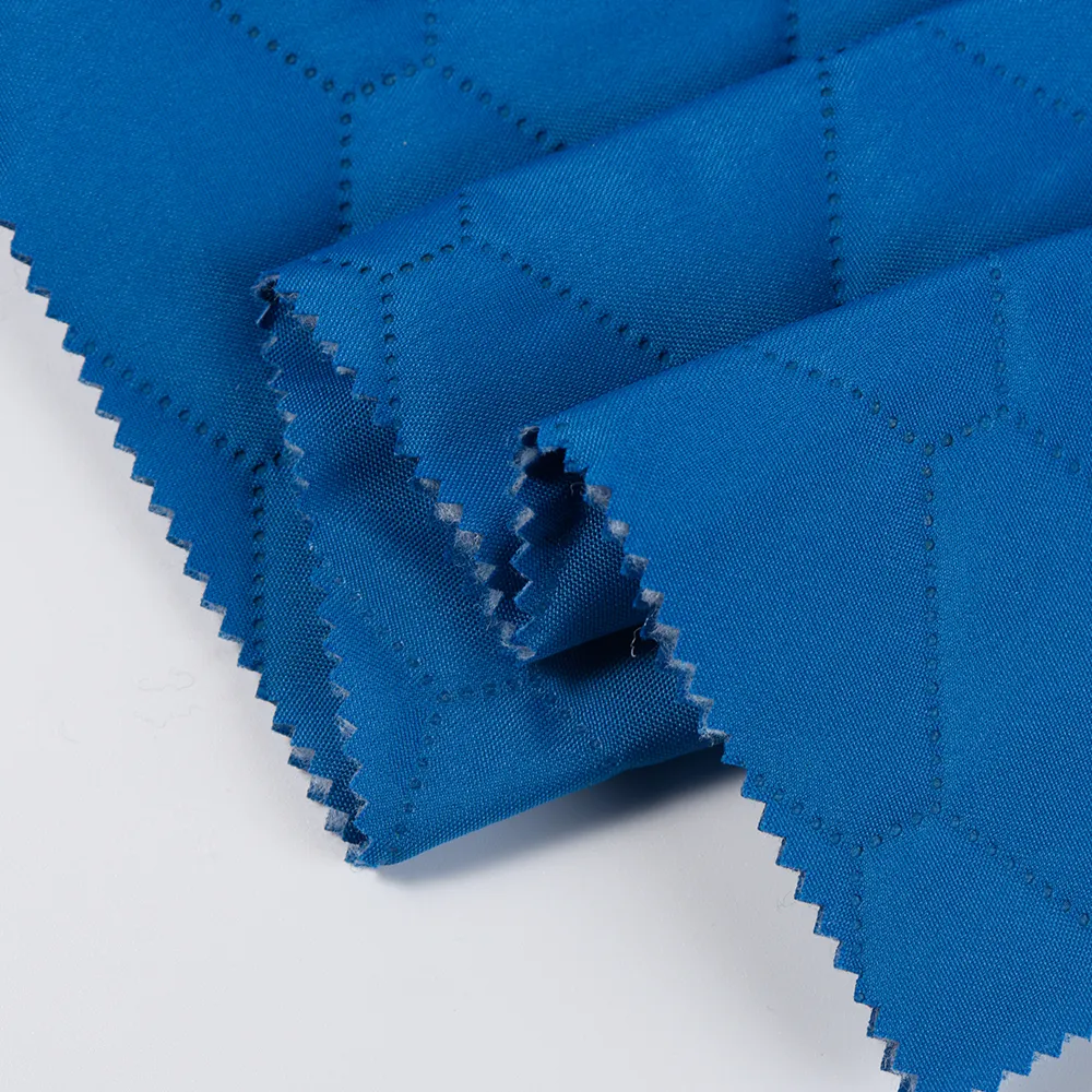 Водонепроницаемая непромокаемая ветрозащитная 100% полиэфирная синяя полиуретановая ткань 300D * 108T оксфордская ткань для уличной рыбалки