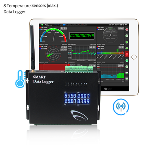 Termómetro de temperatura multicanal Kit de prueba de temperatura instrumentos de temperatura monitoreo remoto de datos