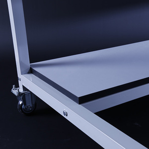 Venta caliente nuevo banco de trabajo antiestático ESD móvil de un solo lado para centro de máquina CNC con línea de montaje de ruedas al por mayor - Product Image 4