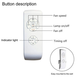 WIFI Smart Decken ventilator APP Remote Timer und Speed Control Light Home Arbeiten Sie mit Alexa und Google Home - Product Image 4