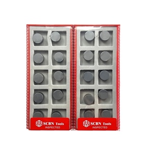 CBN <strong>PCD</strong> Milling Insert Milling Cylinder Head with RNGN0903 RNGN1204 Supporting Tool Holder and Milling <strong>Cutter</strong> - Product Image 2