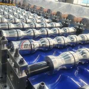 Bsy phổ biến tấm kim loại tráng men ngói cuộn tạo thành máy 1100 với động cơ hộp số mang động cơ bơm cho mái nhà - Product Image 4