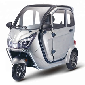 <span class=keywords><strong>EEC</strong></span> onaylı 60V 45AH kurşun asit batarya tamamen kapalı elektrikli üç tekerlekli bisiklet 1000W 1500W Motor