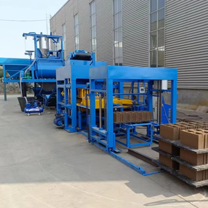 Maquinaria de construcción de edificios Máquina automática de fabricación de bloques de enclavamiento hueco hidráulico - Product Image 6