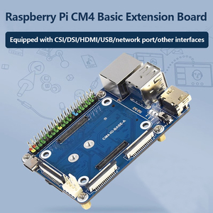 Roarkit CM4-IO-BASE-A lampone Pi CM4 scheda di espansione Lite edizione a bordo porta Ethernet RJ45 Gigabit/Dual CSI/M.2 - Product Image 2