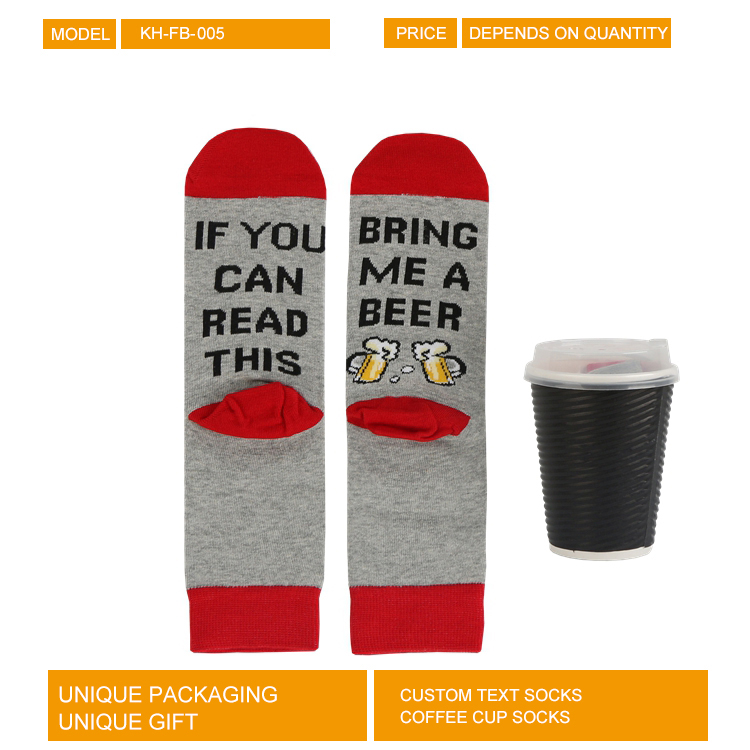 chaussettes tasse à café