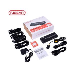 Conmutador Fjgear USB3.0 2 para ordenador, 2 monitores y teclado, ratón 4K @ 60, 2 unidades - Product Image 3