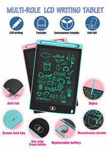Tavoletta di scrittura LCD a led a buon mercato 85 8.5 10 12 15 16 tavolo da disegno portatile per bambini - Product Image 4
