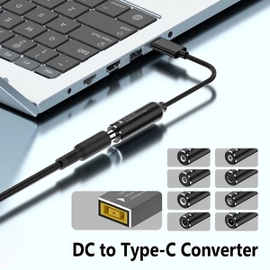USB C Adapter PD Transfer Cable DC <strong>Input</strong> to Type-c PD <strong>Output</strong> 65w Charging Automatic Identification Converter - Product Image 2