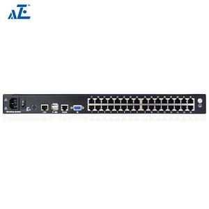 1U 19インチLCD IP KVM Switch 32 Port Console Digital Kvm Over Ip - Product Image 1