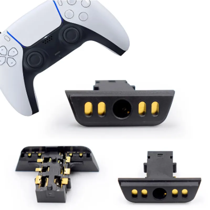 พอร์ตแจ็คหูฟังสำหรับตัวควบคุม PS5หูฟังช่องเสียบเสียงสำหรับชิ้นส่วนเชื่อมต่อซ็อกเก็ตเกมแพด PS5