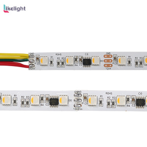 Wholesale RGBW Addressable <strong>Led</strong> Strip 12V 24V Digital 60 <strong>LEDS</strong>/M Waterproof UCS2904 Programmable TM1814 <strong>LED</strong> Strip Light - Product Image 2