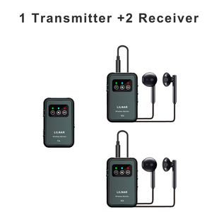 ERZHEN UHF profesyonel kablosuz sistem izleme kulak ses kartı mikser sahne performansı canlı müzik izleme - Product Image 3