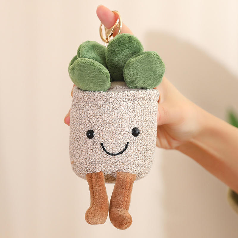 Pendentif succulent beige-16cm/005kg