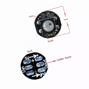 4-контактный WS2812B WS2812 светодиодный чип и радиатор платы 5050 RGB WS2811 IC SK6812 встроенный RGBW светодиодный чип DC5V - Product Image 5