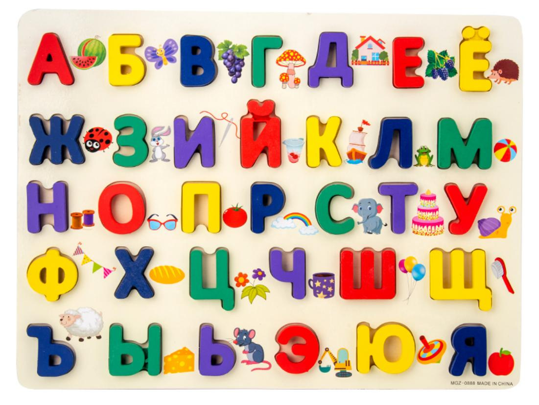 Tableau de l'alphabet russe mgz