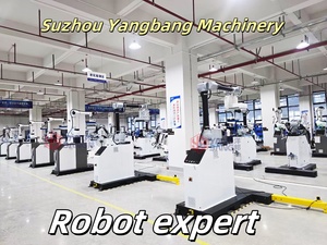 Sistema di palificazione robotizzato a 6 assi completamente automatico di carico e scarico palettizzazione Robot per Container