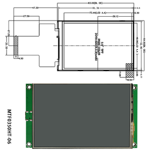3.5\&quot; SPI Serial <strong>TFT</strong> <strong>LCD</strong> Display Screen Module with Touch Panel Universal 320*480 Resolution Driver <strong>Controller</strong> Board - Product Image 5