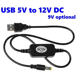 <strong>USB</strong> 5V <strong>To</strong> 12V 9V <strong>Usb</strong> Voltage Step Up Converter Cable 5.5*2.1mm Power Supply Plug For Camera CCTV Router... - Product Image 2