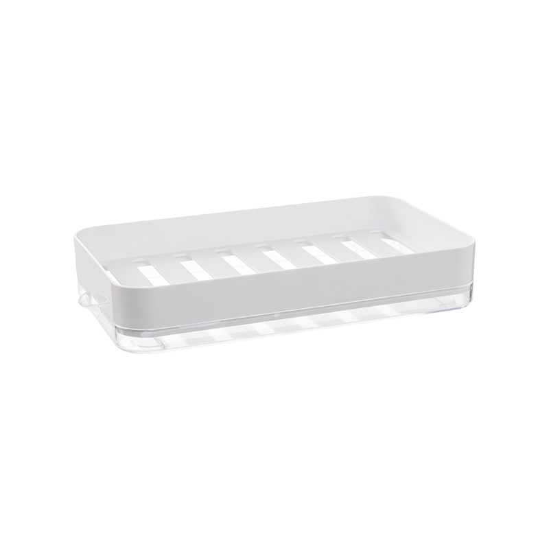 boîte simple + égouttoir + éponge simple blanche