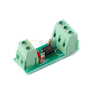 1通道光耦合器隔离模块/光耦合器隔离器/卡轨支架输入3-5V/12V/24V - Product Image 2