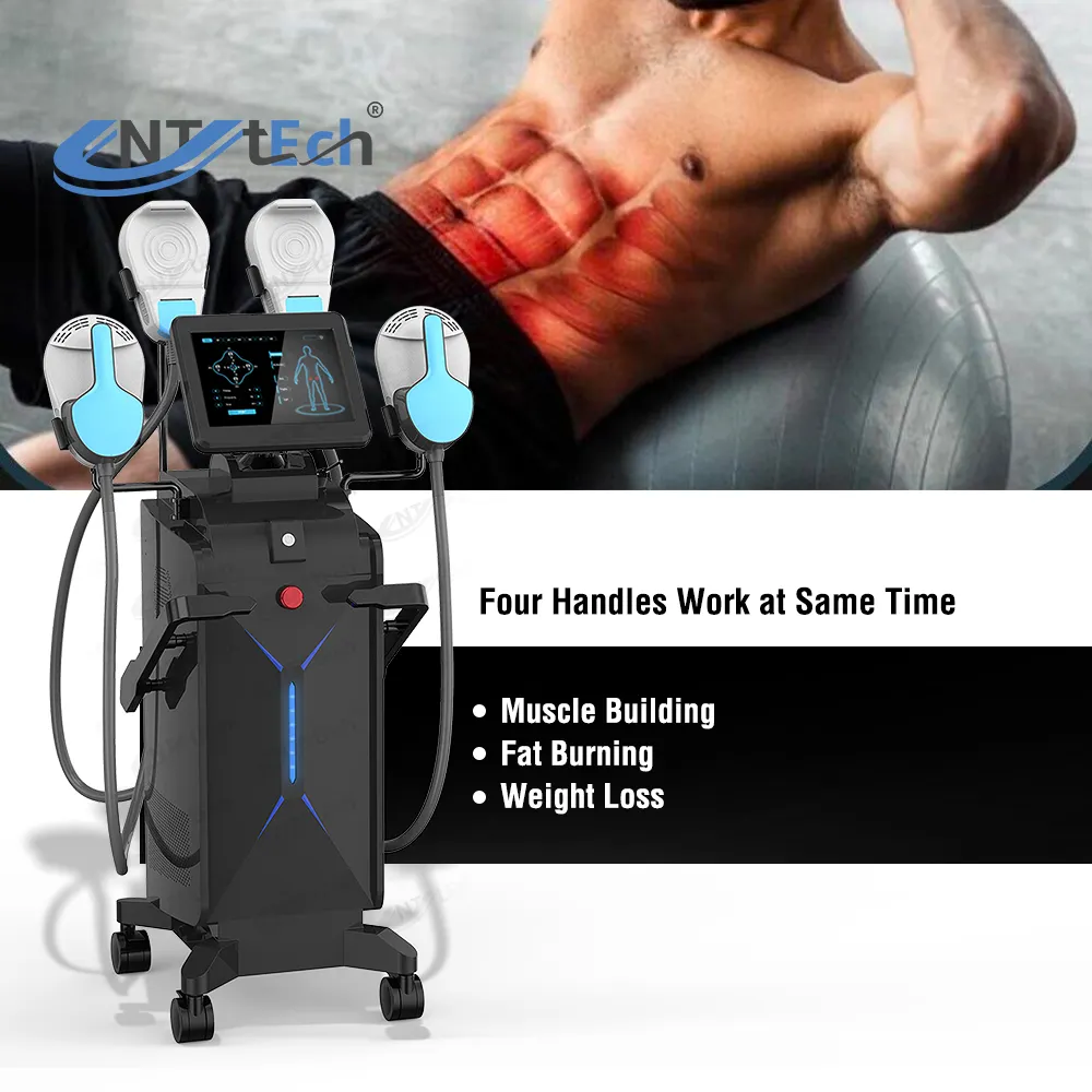 Tratamento do corpo android ems esculpindo a máquina do edifício do músculo