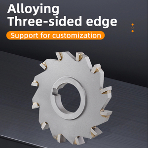 Tungsten Steel Three Side Edge Milling <strong>Cutter</strong> 75 80 100 <strong>125</strong> Welding Carbide Customized Milling <strong>Cutter</strong> Inlaid Alloy Tool - Product Image 6