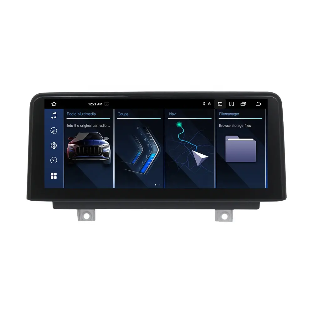 RUISO F100 araba radyo araba Android oyuncu için BMW 1/2 serisi F20 F21 F23 Cabrio araba Stereo Carplay GPS hepsi bir monitör