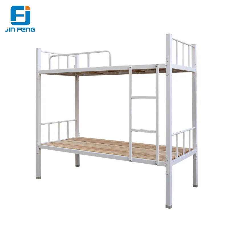 Dormitório de metal beliche dormitório escolar com estrutura de aço móveis para casa quarto cama de casal adulto crianças