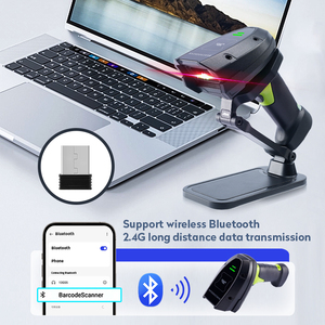 Escáner de código de barras 1D 2D Qr con Bluetooth de alta velocidad de escaneo Industrial, escáner de código de barras inalámbrico Android, IP64, a prueba de agua, a prueba de agua - Product Image 5