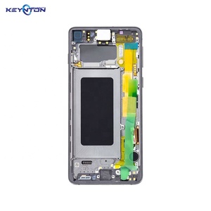 หน้าจอ OLED OEM พร้อมกรอบสำหรับ Samsung Galaxy,หน้าจอ AMOLED LCD S8 S8 Plus S9 S9 Plus S10 S10e S20 Plus