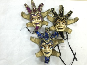 Diễn đàn mới lạ dành cho người lớn cổ điển phong cách Venetian bên tường mặt nạ - Product Image 6