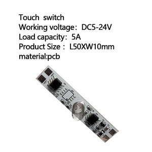 Kapazitives Berührungs sensor schalter modul LED-Lichtschrank-Dimmer mit stufenloser Einstellung - Product Image 2