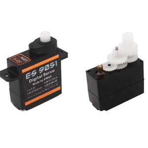 Orijinal EMAX ES9051 plastik dijital Servo 4.8V su geçirmez Servo dişliler ile RC araba helikopter tekne uçak - Product Image 5