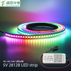 RGB WS2812B WS2812 LED-Licht leiste SP110E Bluetooth-LED-Controller USB-DC-Anschluss kit DC5V 30/60/144led/m - Product Image 1