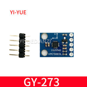 Modulo Zave HMC5883L GY-273 bussola elettronica modulo bussola sensore di campo magnetico a tre assi - Product Image 4