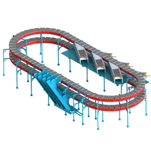 CIMC PTERIS Hersteller Dimension Weigh Scan Dws <span class=keywords><strong>System</strong></span> für Warehouse Dws Schräg rad sortierer Automated <span class=keywords><strong>Sorting</strong></span> Conveyor