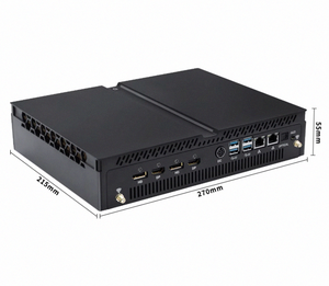 ไมโคร AMD 16GB RAM fanless PC BOX I9 12 Gen คอมพิวเตอร์ตั้งโต๊ะ i7 i5ขนาดเล็ก - Product Image 3