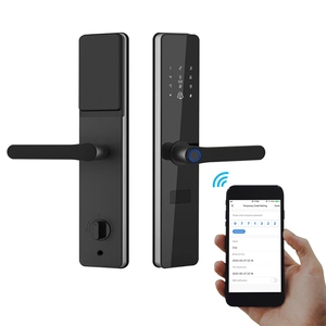 2024 New Wifi Smart Mobile Phone Control <strong>Keypad</strong> Digital APP Hotel Aluminum Alloy Tamper <strong>Alarm</strong> <strong>System</strong> Door <strong>Lock</strong>