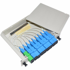 1x4 1x8 1x16 1x32 1x64 SC APC LGX hộp Cassette PLC Splitter - Product Image 6